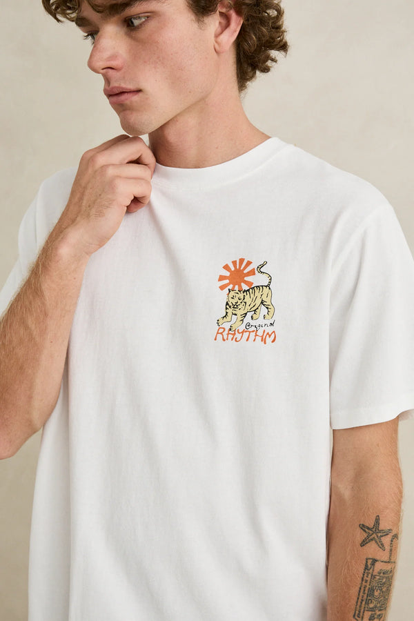 Tiger Vintage T-Shirt - White