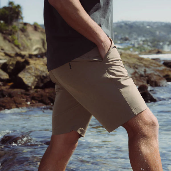 Hytide Hybrid Shorts - Dark Khaki