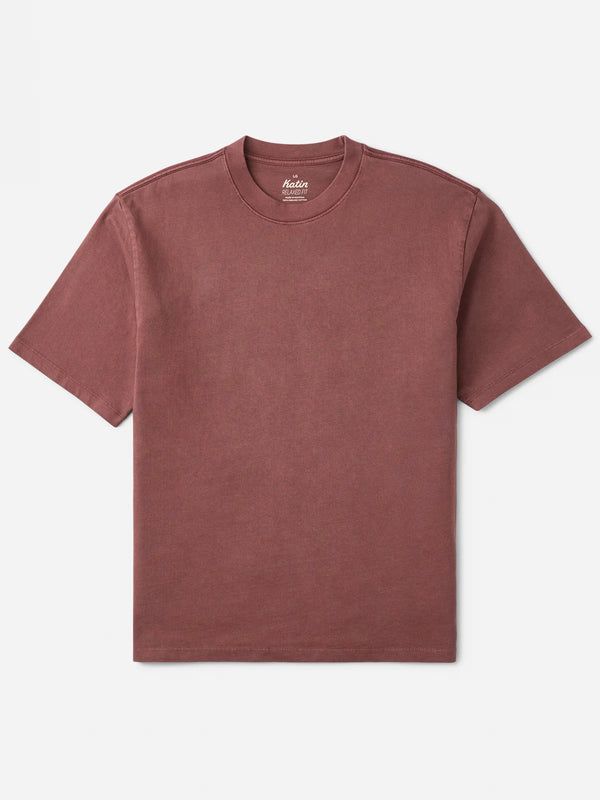 Box Fit Tee - French Roast Vintage Wash