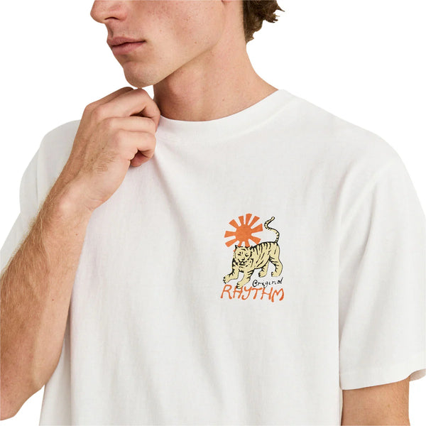 Tiger Vintage T-Shirt - Vintage White