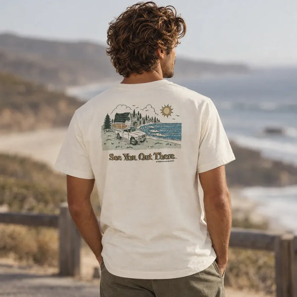 Eureka Tee - Vintage White