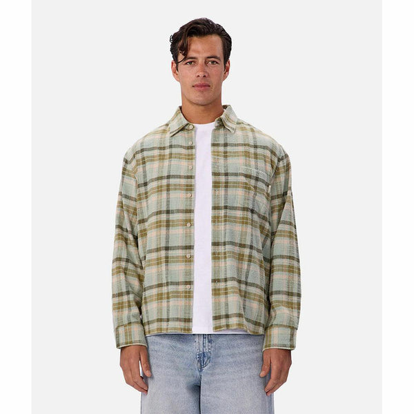 The Fortuna LS Shirt - Mint Multi