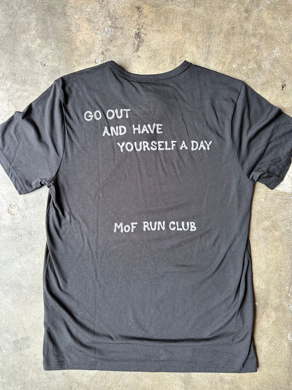 MoF Run Club Tee - Black