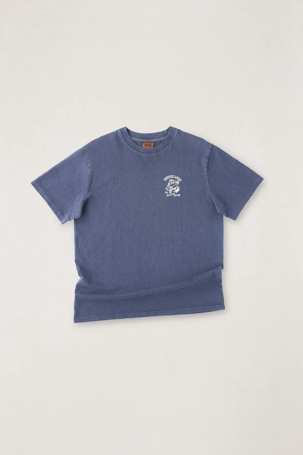 Peace Sun Vintage T-Shirt - Navy