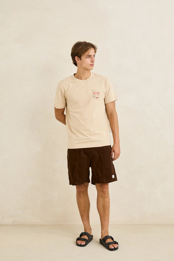 Bike Wanderer SS T-Shirt - Sand