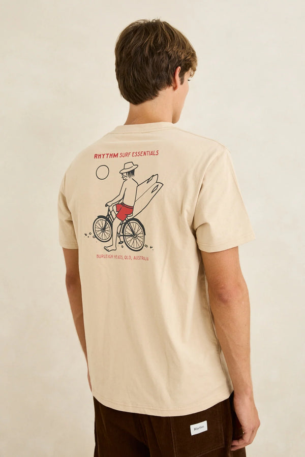 Bike Wanderer SS T-Shirt - Sand