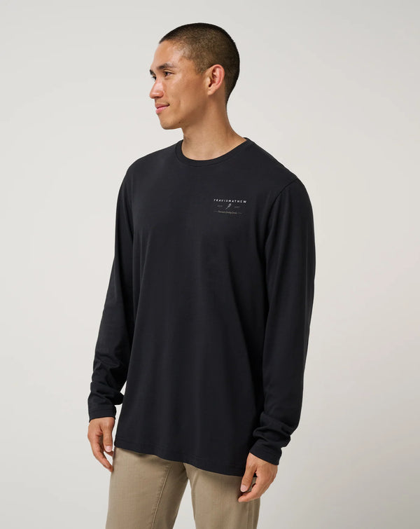 Tidal Treasures LS Tee - Black
