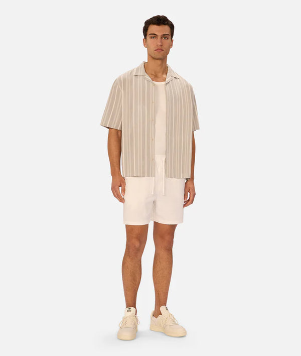 The Manzoni SS Shirt - Sage White
