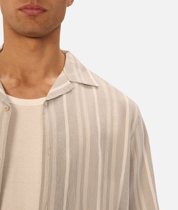 The Manzoni SS Shirt - Sage White