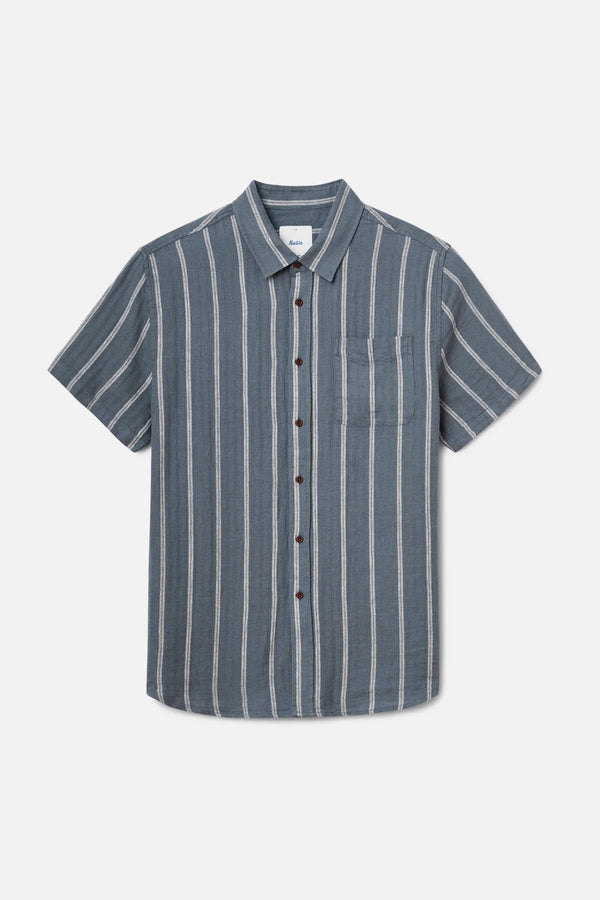 Alan Shirt - Tempest Blue