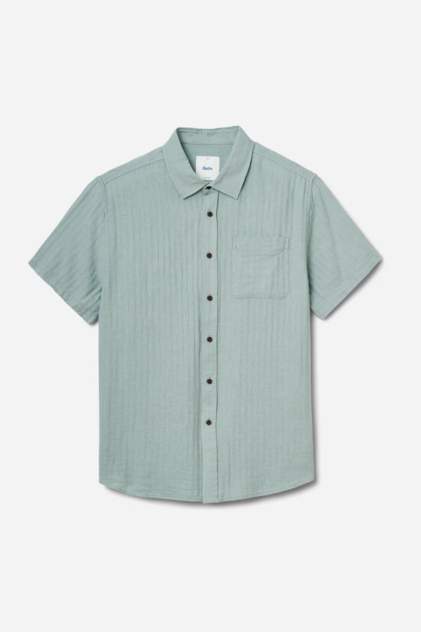 Alan Solid Shirt - Abyss