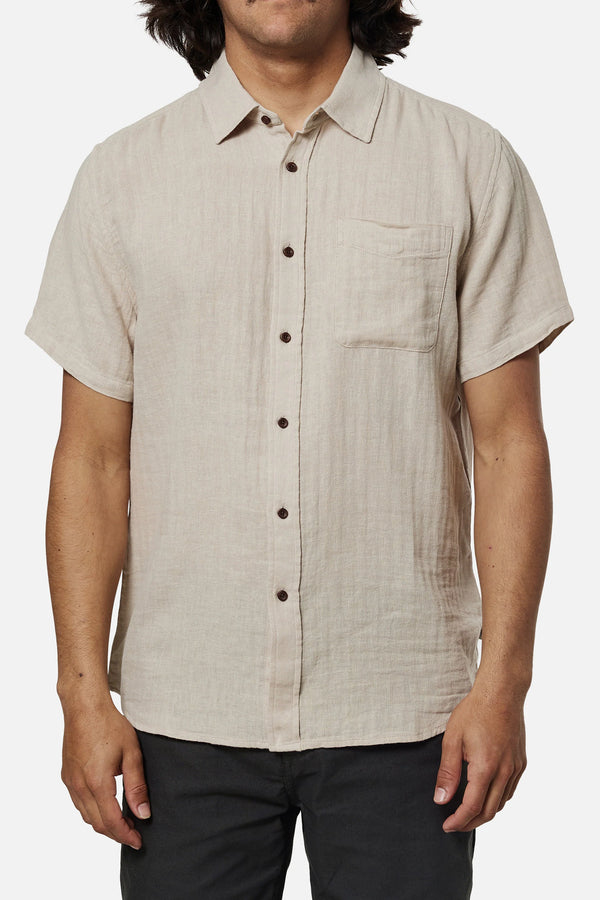 Alan Solid Shirt - Light Grey