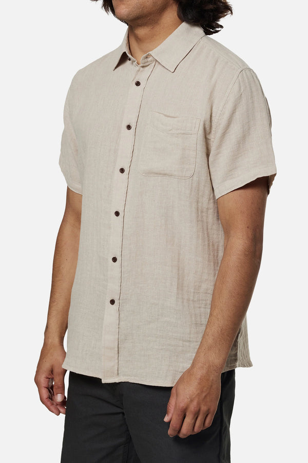 Alan Solid Shirt - Light Grey