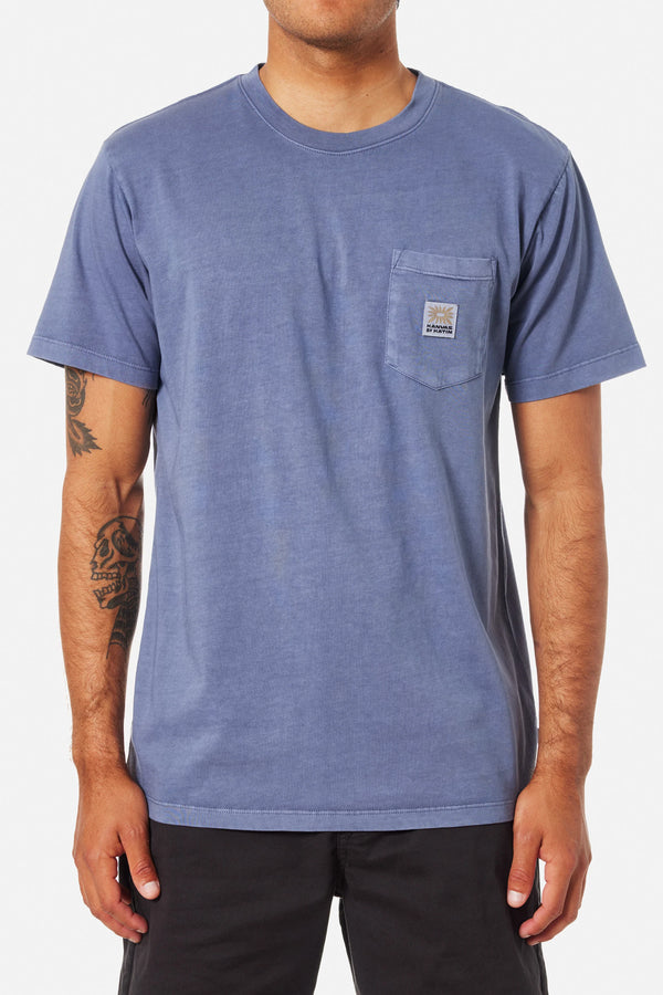 Anemone Pocket Tee - Blue