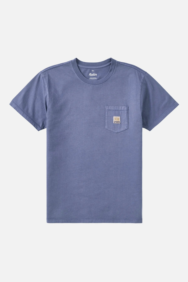 Anemone Pocket Tee - Blue