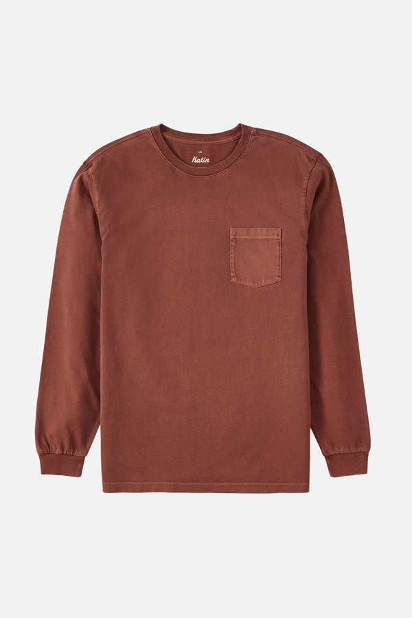 Base LS Tee - Mahogany