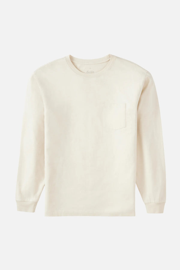 Base Long Sleeve Tee - Vintage White