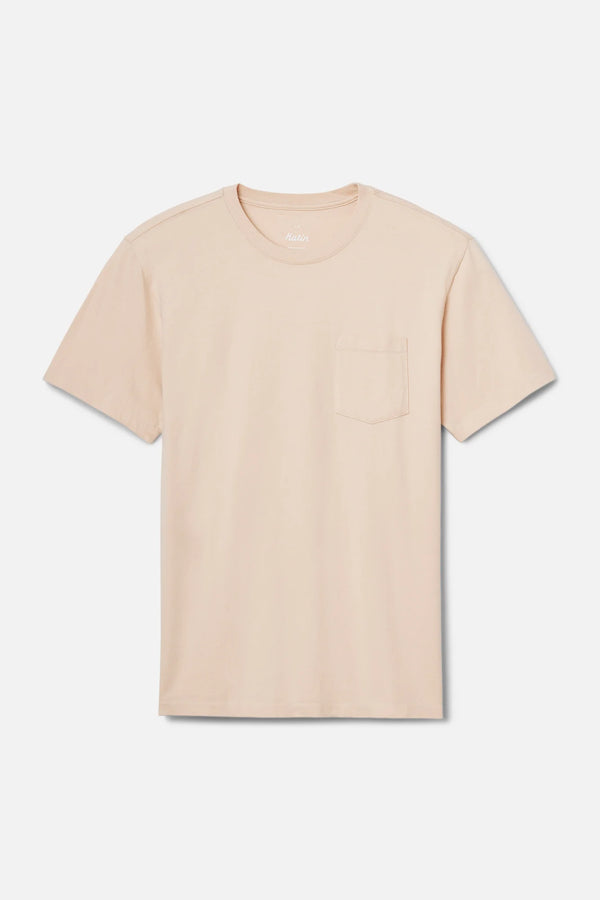 Base Tee - Almond Peach