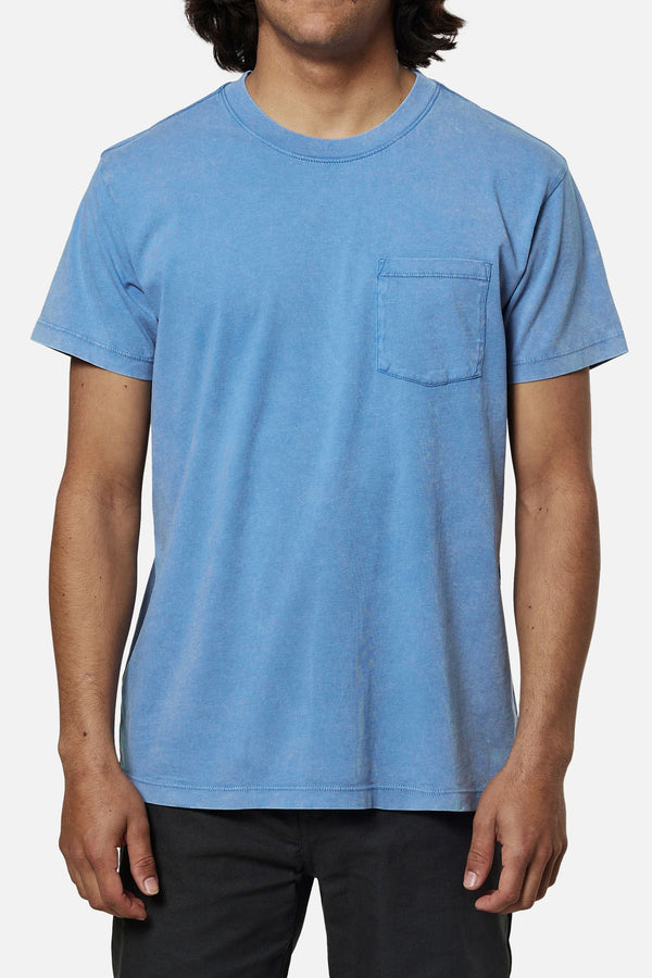 Base Tee - Bay Blue Sand Wash