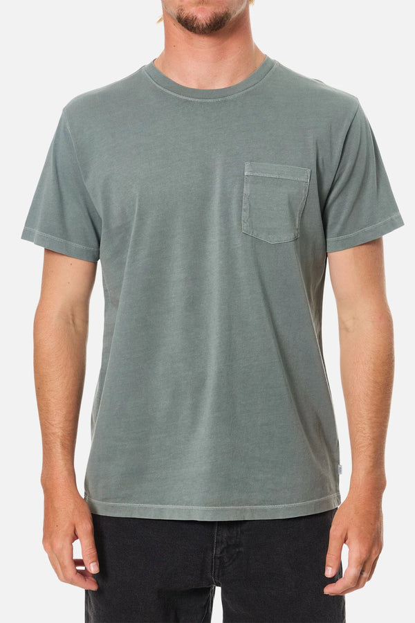 Base Tee - Dusty Blue