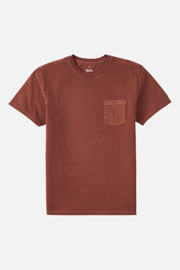 Base Tee - Mahogany