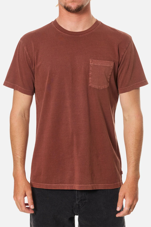 Base Tee - Mahogany