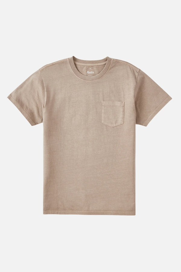 Base Tee - Vintage Khaki Pigment Dye