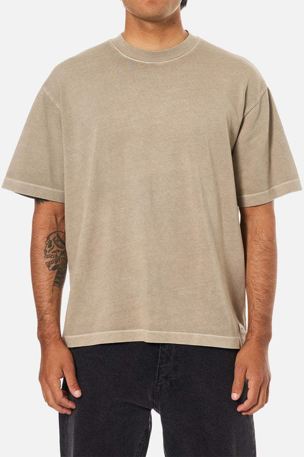 Box Fit Tee - Vintage Khaki