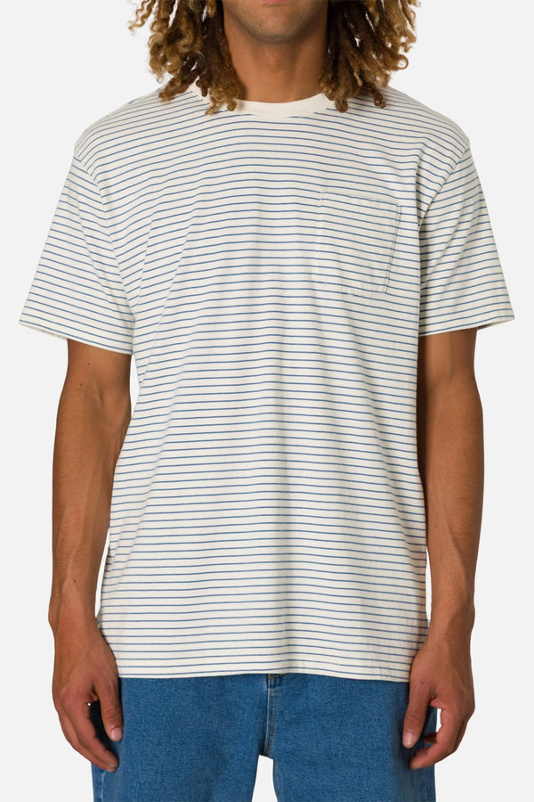 Finley Pocket Tee - Captain Blue