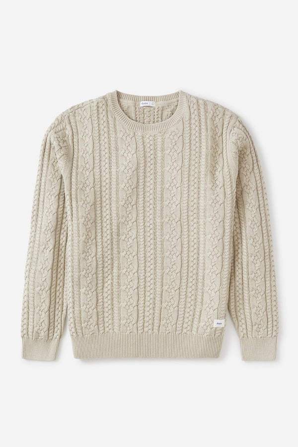 Fisherman Sweater - Elm