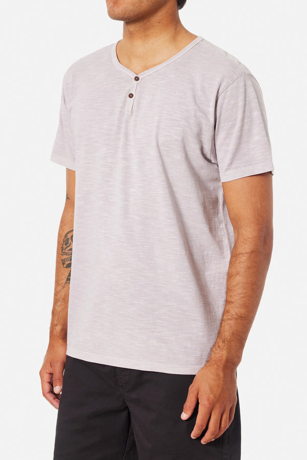Folk Henley - Light Lavender Pigment Dye
