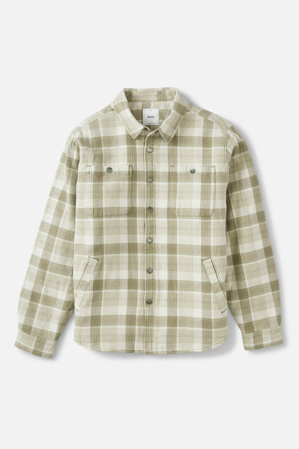 Harold Plaid Jacket - Moss