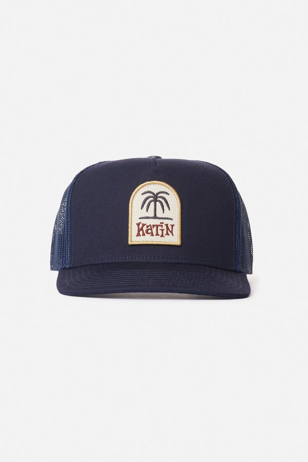 K-Palm Trucker Hat - Polar Navy