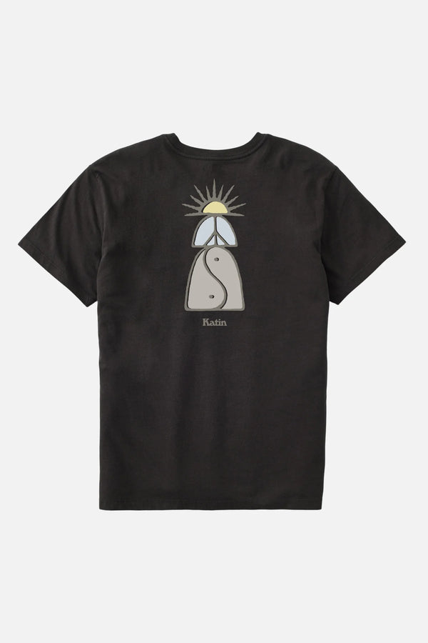 Level Tee - Black Wash