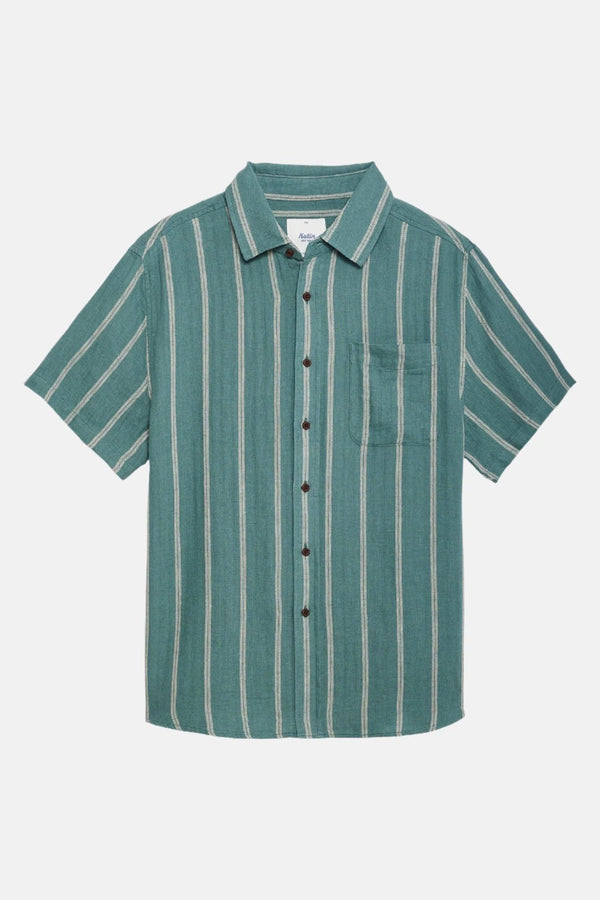 Alan Shirt - Atlantic Green