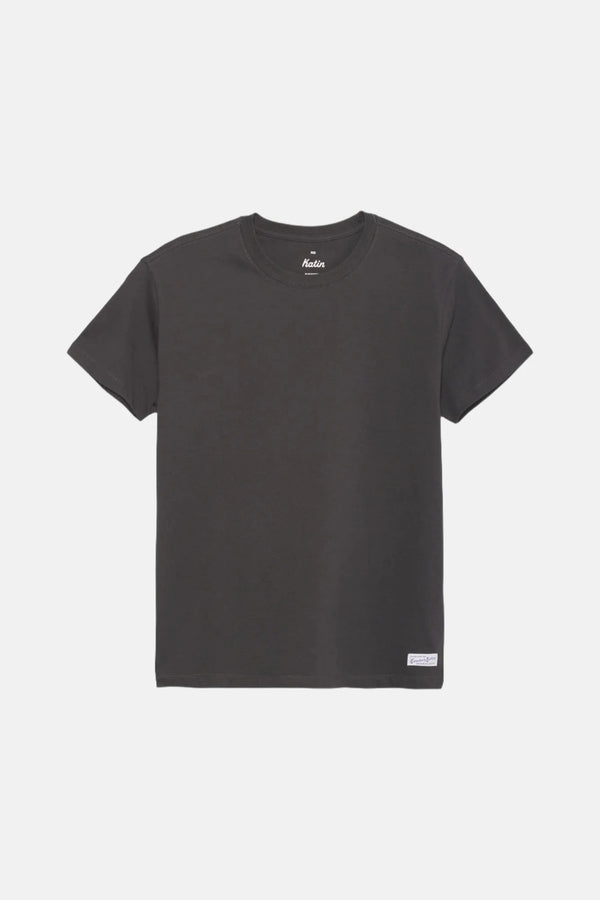 Box Fit Heritage Tee - Black Wash