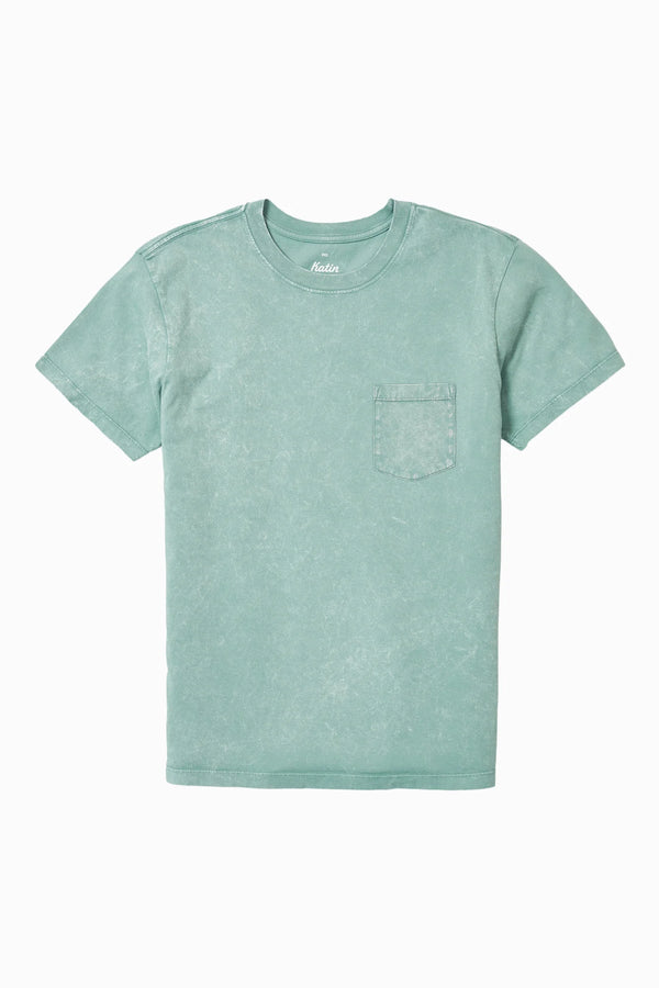 Base Tee - Surf Blue Sand Wash