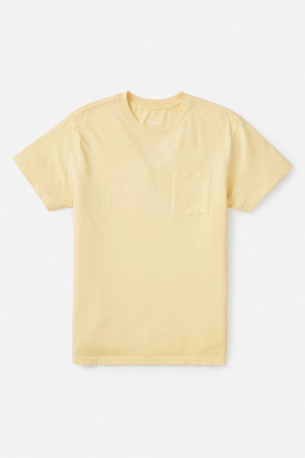 Base Tee - Sun Yellow Sand Wash