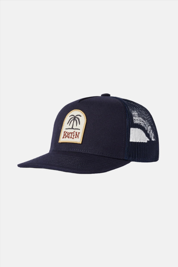 K-Palm Trucker Hat - Polar Navy
