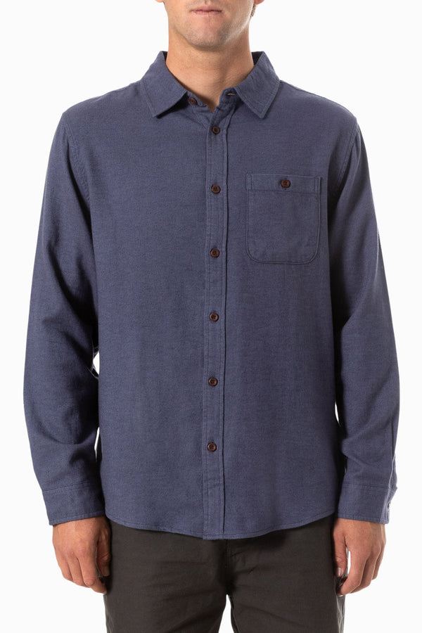 Twiller Flannel - Washed Blue