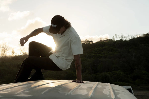 Reverse Terry SS Shirt - Natural