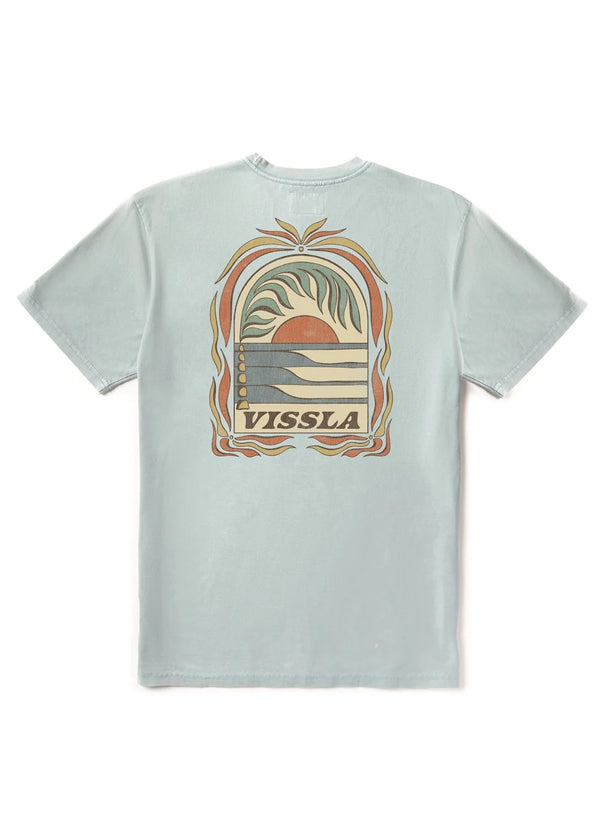 Canopy Cosmic Wash SS Tee - Coastal Blue
