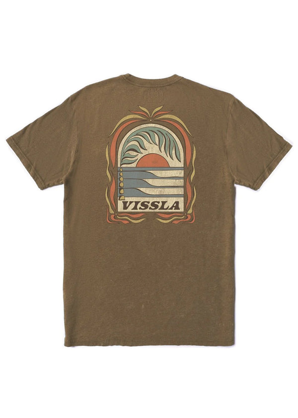 Canopy Cosmic Wash SS Tee - Chocolate