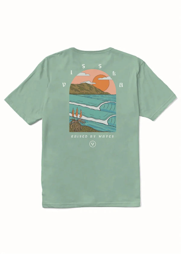 Coastliner Organic Tee - Jade
