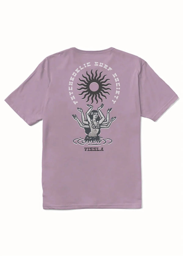Hula Hands Organic Tee - Plum