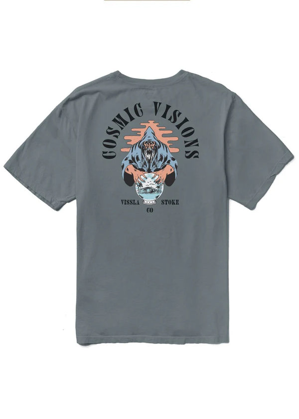 Cosmic Visions Premium Pocket Tee - Graphite