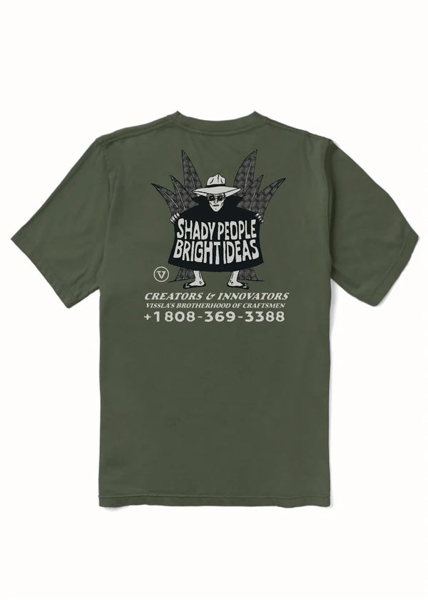 Shady Shapers Premium Organic Pocket Tee - Surplus