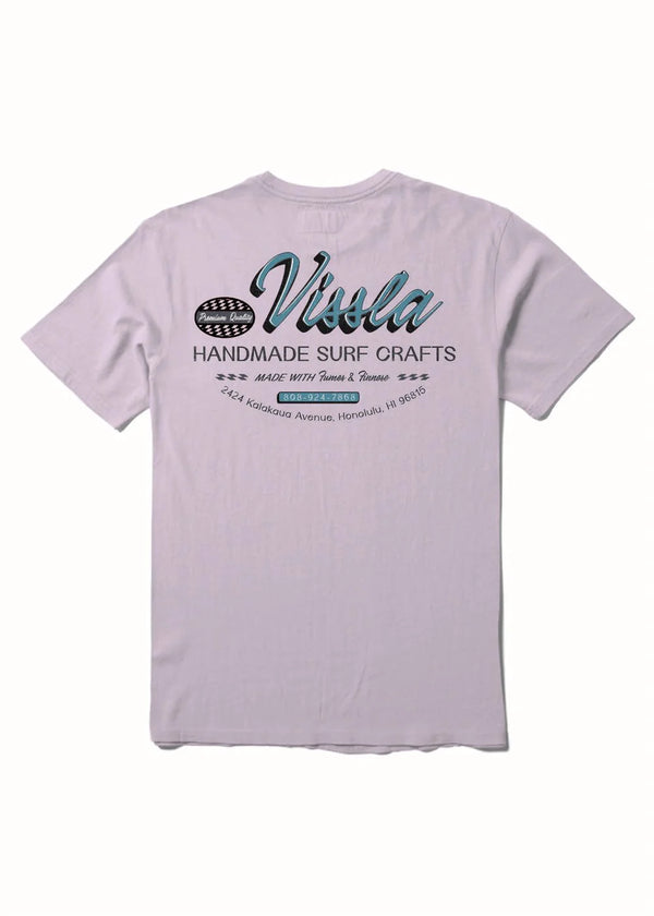 Handmade SS Pocket Tee - Dusty Lilac