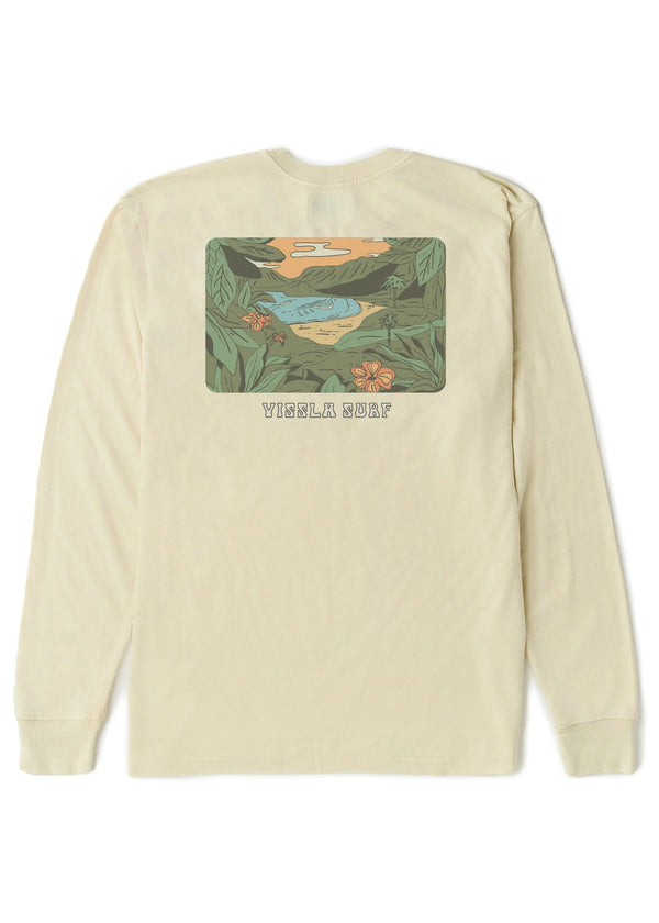 Secret Shores Cosmic Wash Long Sleeve Tee - Dune