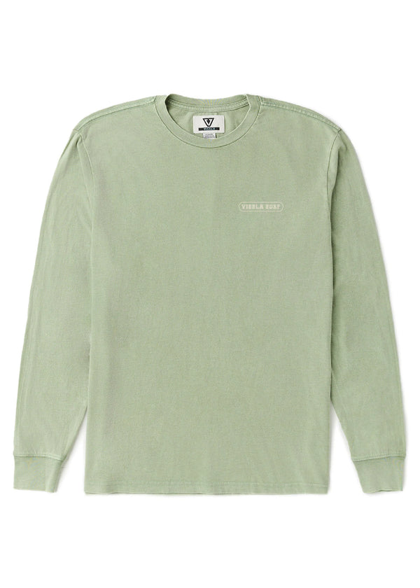 Secret Shores Cosmic Wash LS Tee- Sage